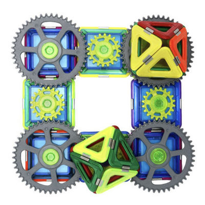 kopen CPC CE Kleurrijke magnetische blokken met toerusting, bouwstenen Magnetische tegels online manufacture
