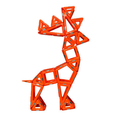 kopen Plastic 3D Magnetische tegels Dieren Rennen Bouwstenen voor het vroege onderwijs online manufacture
