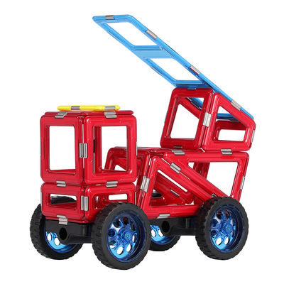 kopen Voorschoolse STEM Magnetische tegels Brandweer Reddingswagen Magnetische blokken Speelgoed Educatief online manufacture