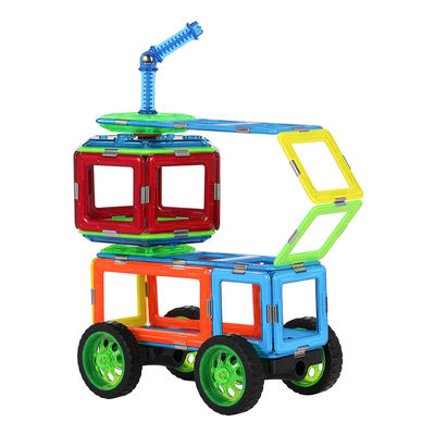 kopen Groothandel Magnetische tegels Voertuigen Auto's Constructie Speelgoed Voor Kinderen CPC Gecertificeerd online manufacture