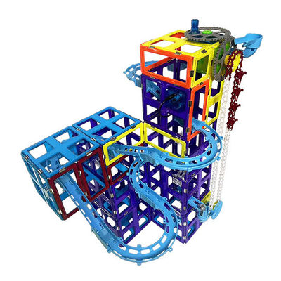 kopen Creatieve kinderen Magnetische bouwbaan set, Magnetische speelgoed autobaan OEM ODM online manufacture