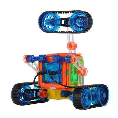 OEM Onderwijs Magnetische tegels Afstandsbediening Auto Plastic Magnetische blokken Speelgoed