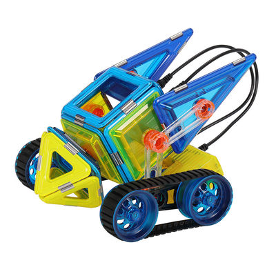 Educatief speelgoed Magnetische tegels Afstandsbediening Auto Locomotief Cyclone Tank Voor kinderen
