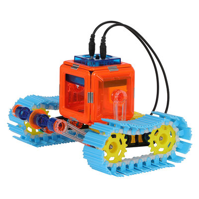 STEM Speelgoed Magnetische tegels Afstandsbediening Auto Vanguard Warriors Sterke magneten