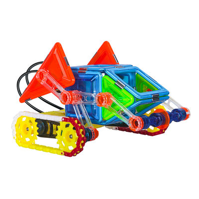 Afstandsbediende motor Magnetische tegels Autoset Locomotief Vanguard Warriors Speelgoed