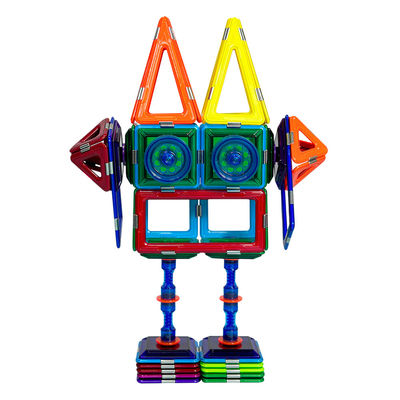 Creatieve kinderen Magnetische blokken Robot Magnetische holle tegels Speelgoed
