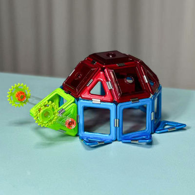 Magnetische speelblokken in de vorm van ladybugs Magnetische bouwspelletjes