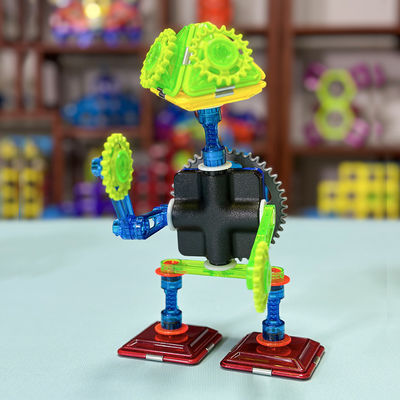 Creatieve magnetische blokken Accessoires Kung Fu Kleine schildpad bouw speelgoed met toerusting