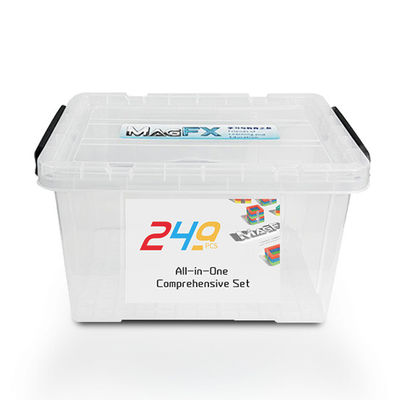 Kleurrijke opvoedkundige magnetische bouwstenen 249pcs voor kleuterschool onderwijshulpmiddelen