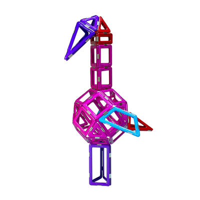 Magnetische stapelblokken in de vorm van een flamingo