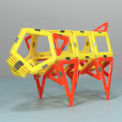 Populair Vroegonderwijs Magnetische tegels Dieren Varkensstructuren Magnetische blokken