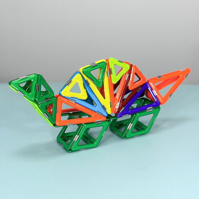 Kinderen kleurrijke dieren veelzijdige magnetische blokken gras eten dinosaurus magnetische tegels