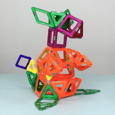 3D Creatieve Kinderen Speelgoed Kangoeroe Magnetische blokken Dieren Helder gekleurde