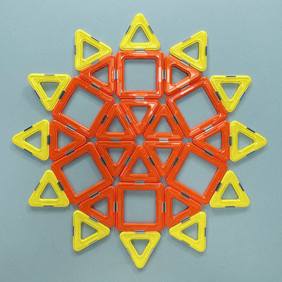 Planten thema Magnetische Kinderen Blocks Speelgoed Zonvormen Creativiteit Leren