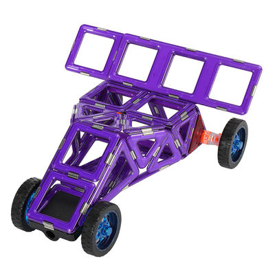 DIY Vervorming Magnetische tegels Voertuigen Formule 1 Racing Car Educatieve blokken Speelgoed