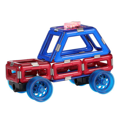 OEM Vroeg onderwijs Magnetische auto's Speelgoed, politieauto Magnetische speelgoed voor kinderen
