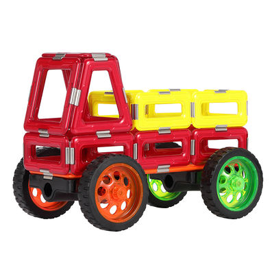 DIY bouw Magnetische tegels Voertuigen Minibussen Magnetische blokken Speelgoed STEM Educatief