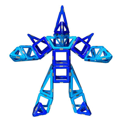 Puzzel Magnetische Wetenschapstegels Mecha Magnetische 3D Blocks Voor Creatieve Geesten