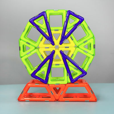Educatief speelgoed Magnetische blokken Levenscène Thema Desk Fan Magnetische tegel set