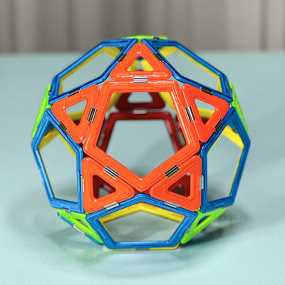 DIY 3D Magnetische tegels Freestyle Planetenverkenning Formen Magnetische bouwstenen