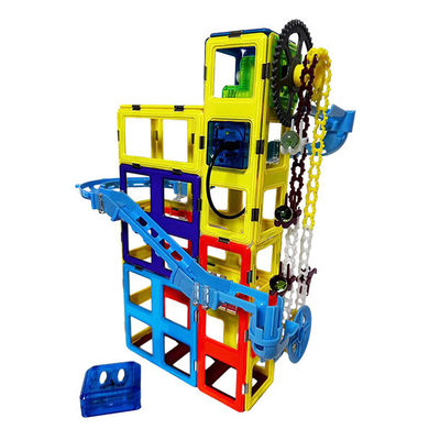 Kinders speelgoed Magnetische tegels Track Assembly Puzzle Bouwstenen Voor 3 jaar +